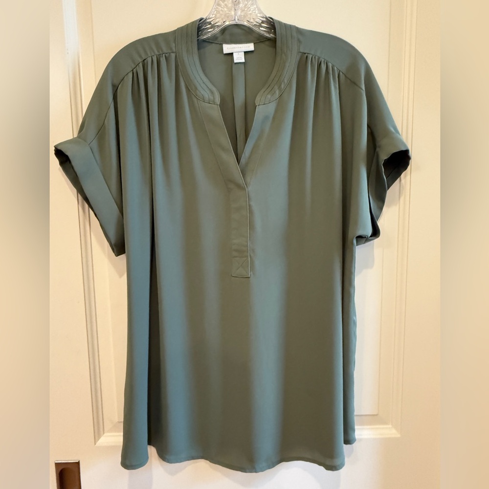 Charter Club Split Neck Blouse